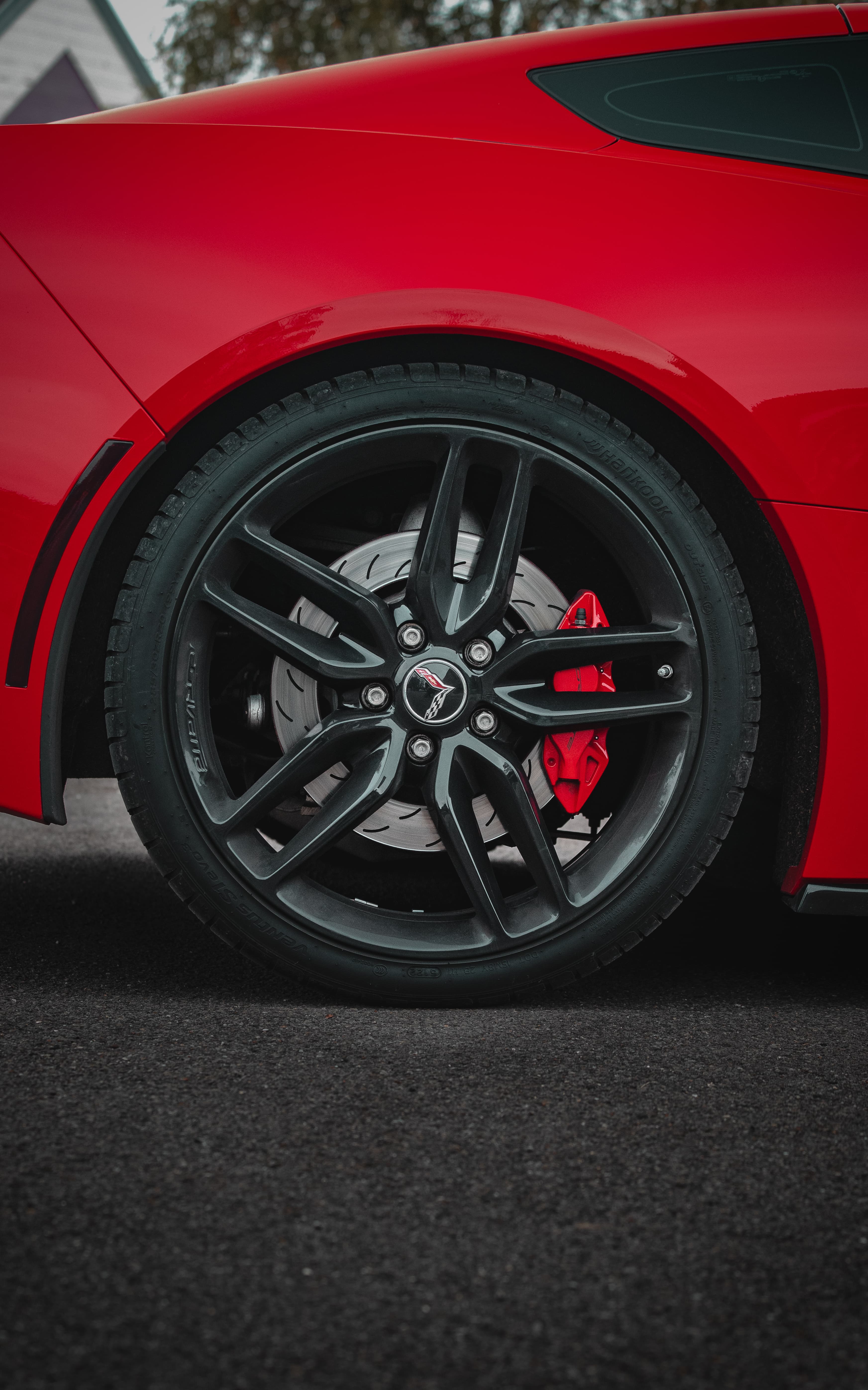 Chevrolet Corvette Z07 mise en valeur pour une annonce