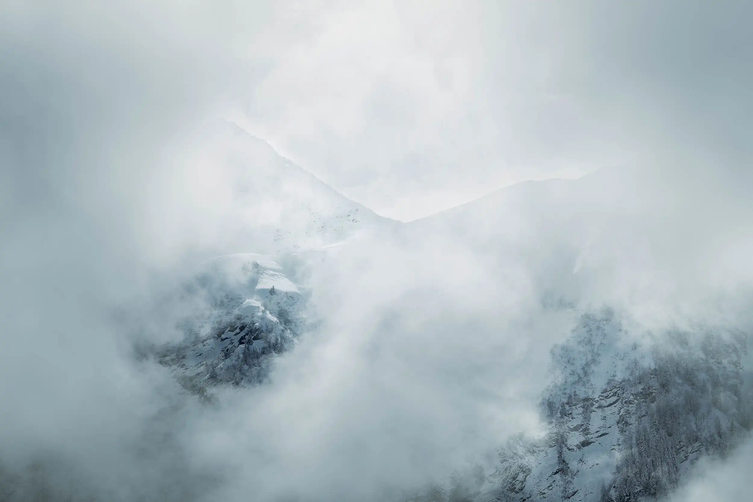 Les Alpes dans la brume - Image 2