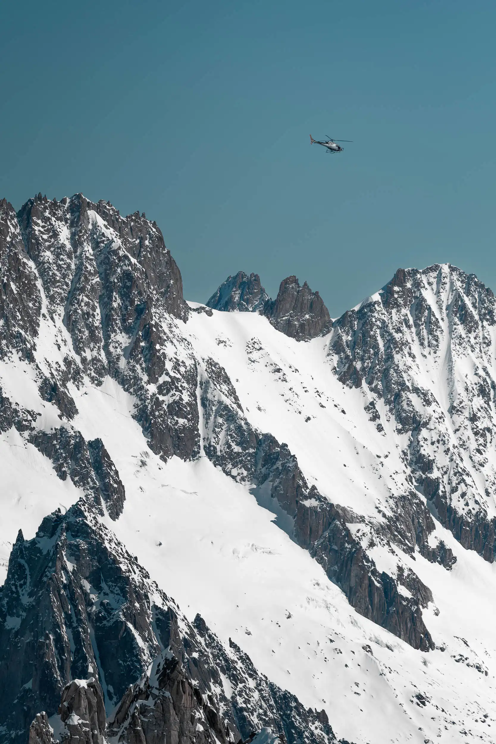 Les Alpes à 3842m
