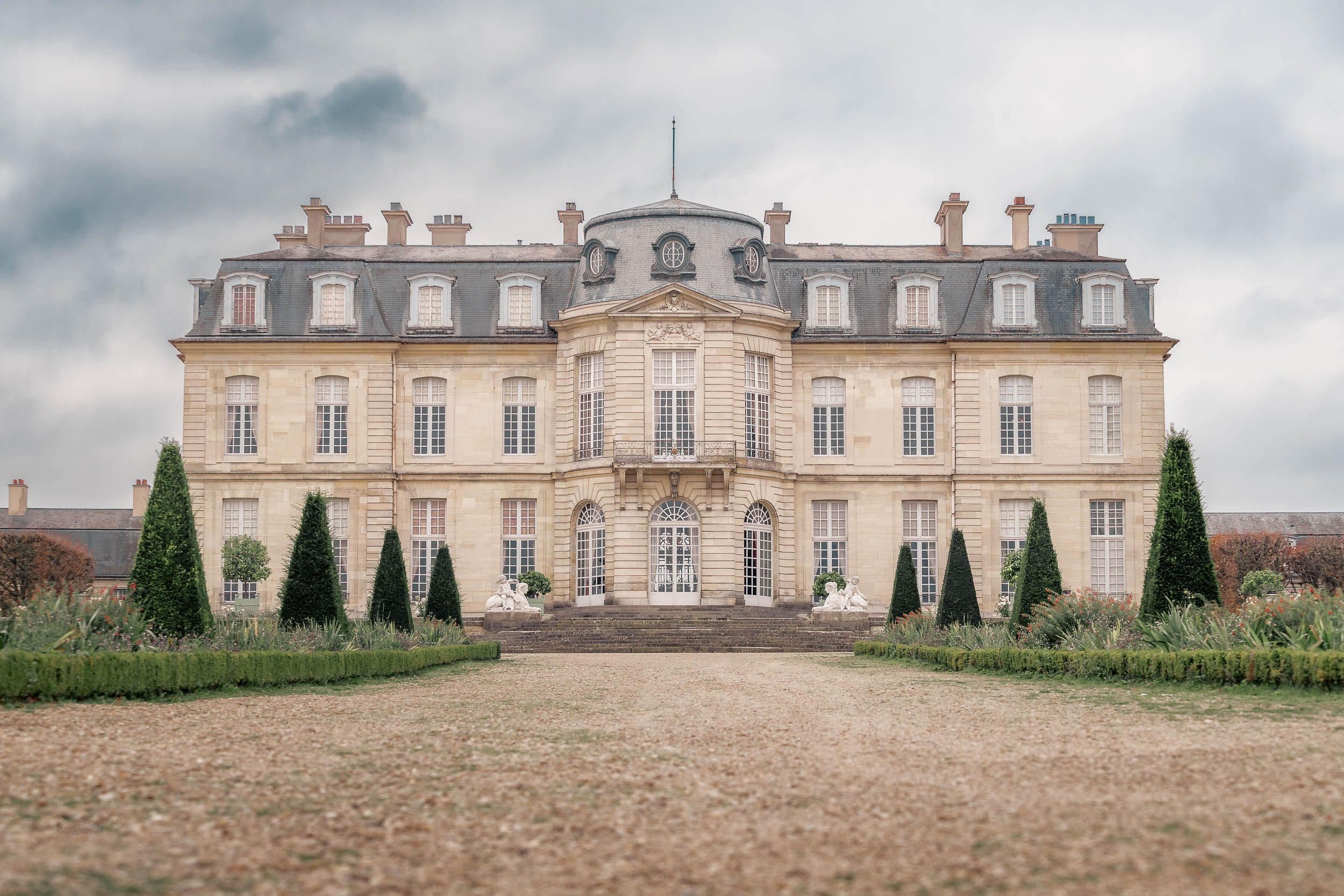 Façade arrière du château de Champs-sur-Marne